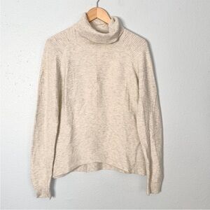 Kuhl Solace Sweater Merino Wool Blend Ribbed Turtleneck Small